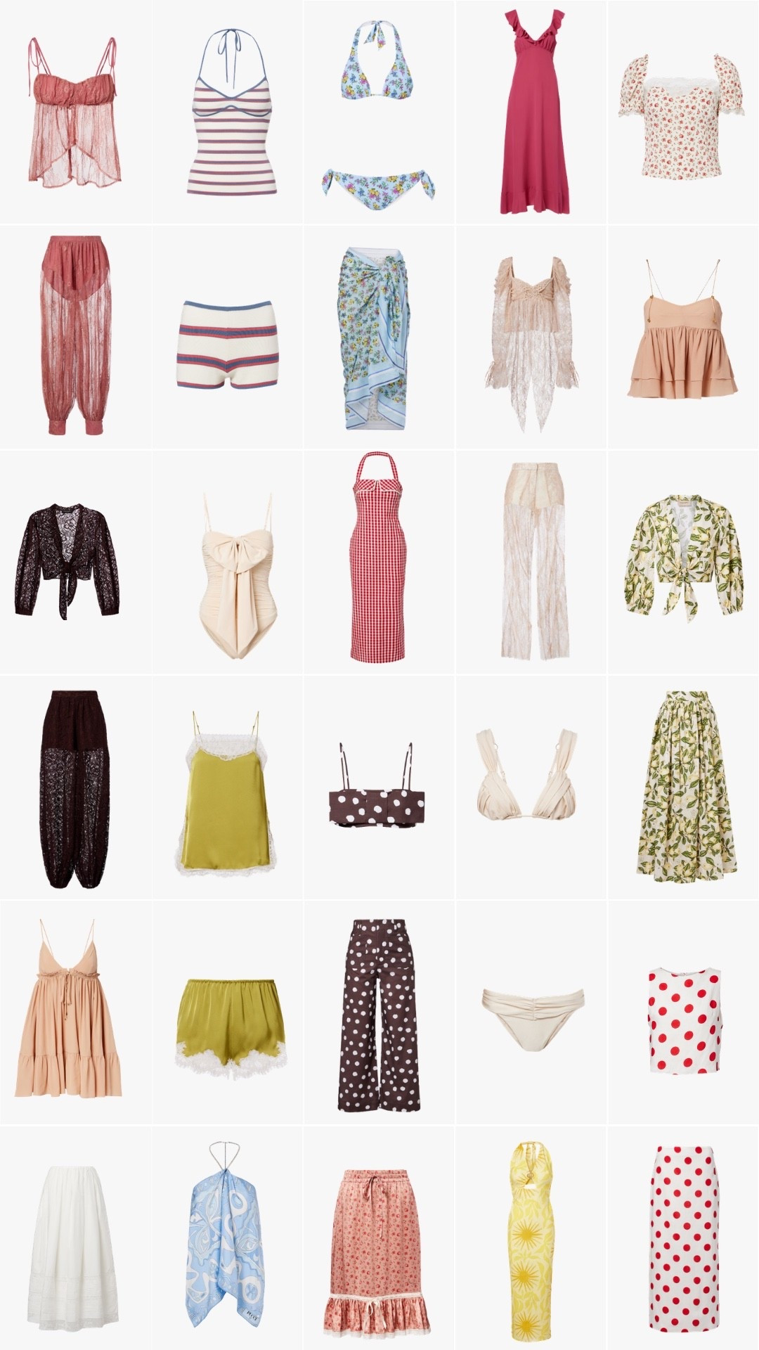 Vacation shop favorites (clothing)