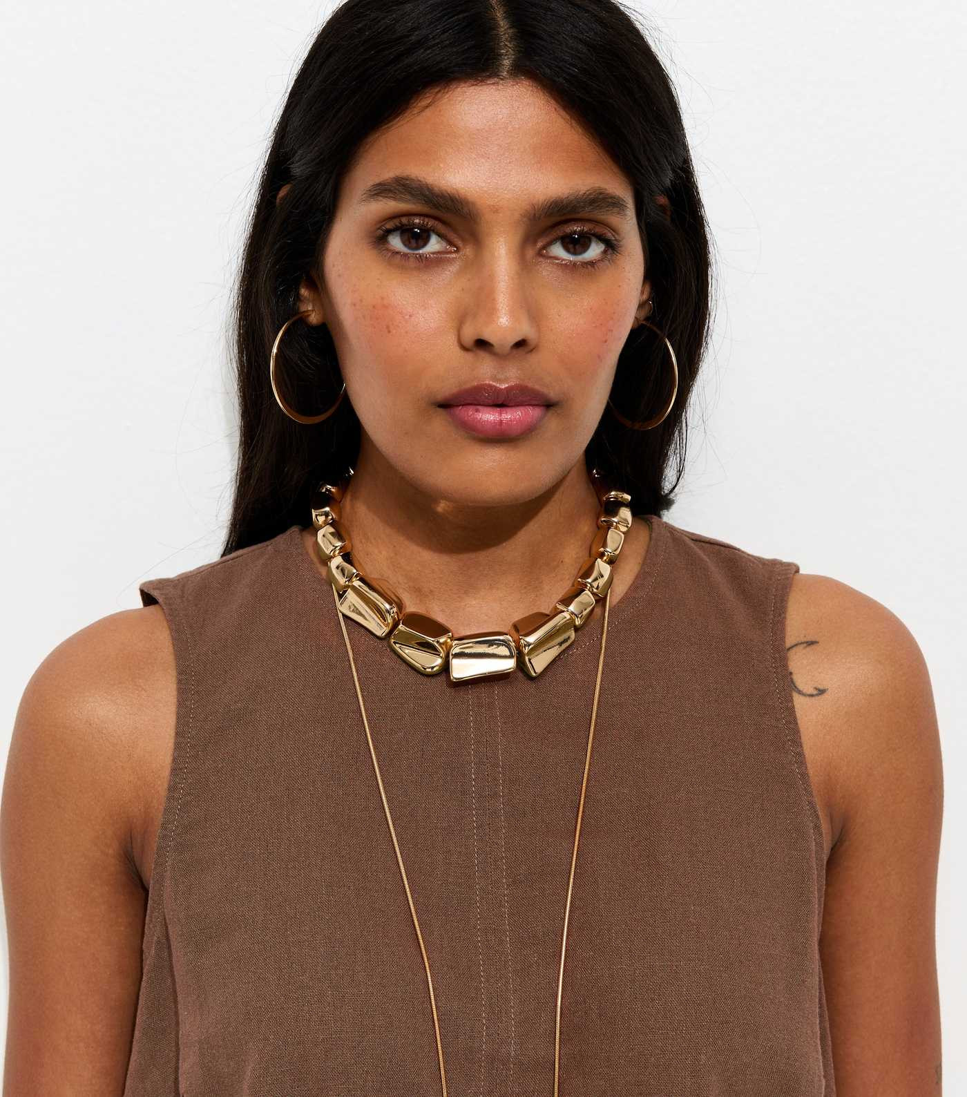 Brown Linen Blend Sleeveless Top | New Look | New Look (UK)