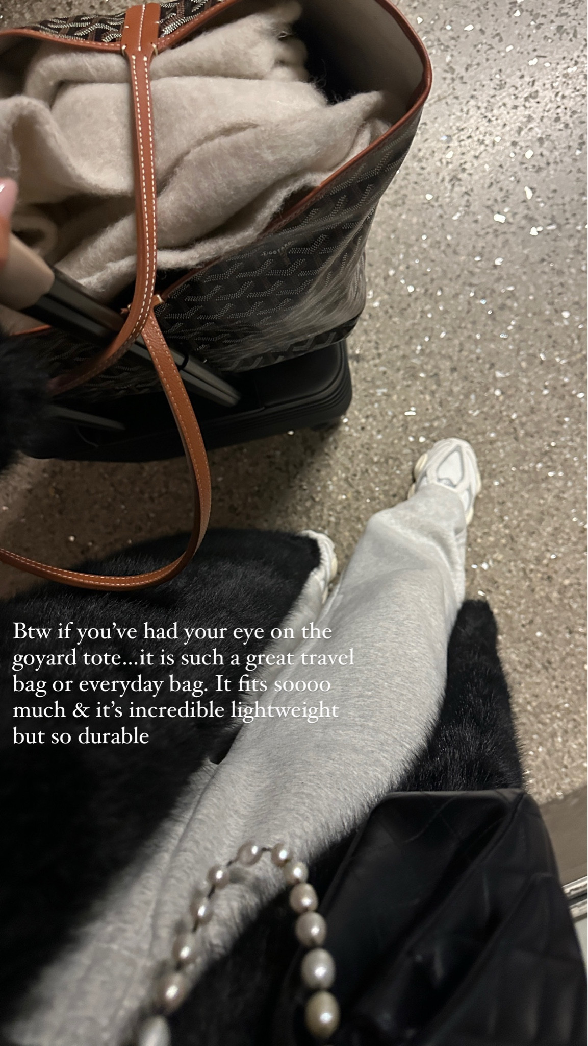 I love my Goyard tote for travel! Linked a couple of options below for you. 

BTW these sneakers are perfect for traveling! Sneakers run true to size if you wear them with socks, if you prefer without I recommend sizing 1/2 size 

#LTKShoeCrush #LTKStyleTip #LTKTravel