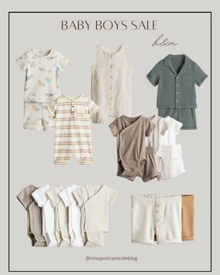 H&M 30% off boys basics, baby boys, onesies, sets, summer outfits, sale 

#LTKSaleAlert #LTKFindsUnder50 #LTKBaby