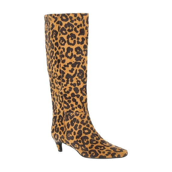 Scoop Women's Knee High Kitten Heel Boots (Wide Width Available) | Walmart (US)