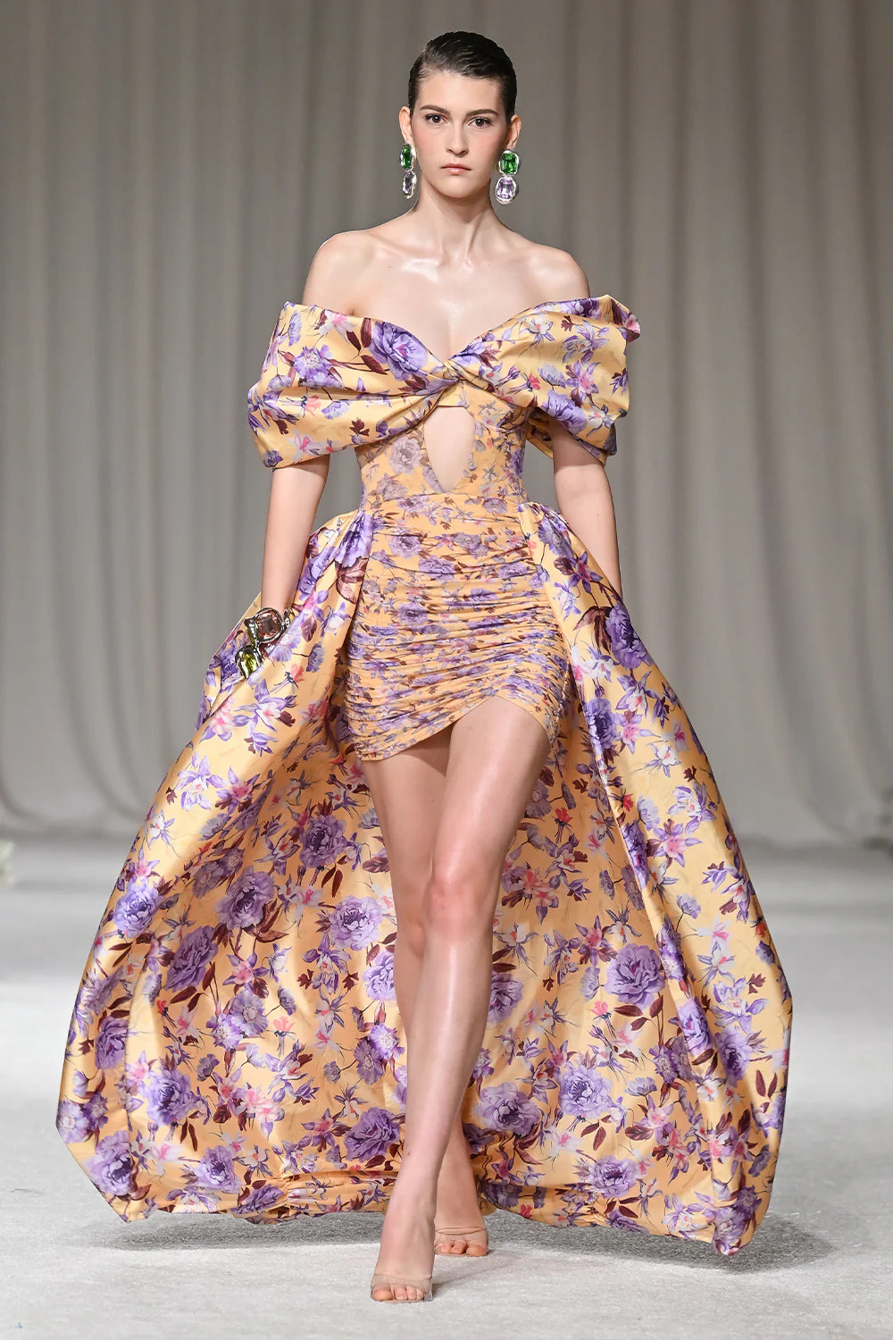 PEONY DOTS MAXI DRESS (RUNWAY) | PatBO