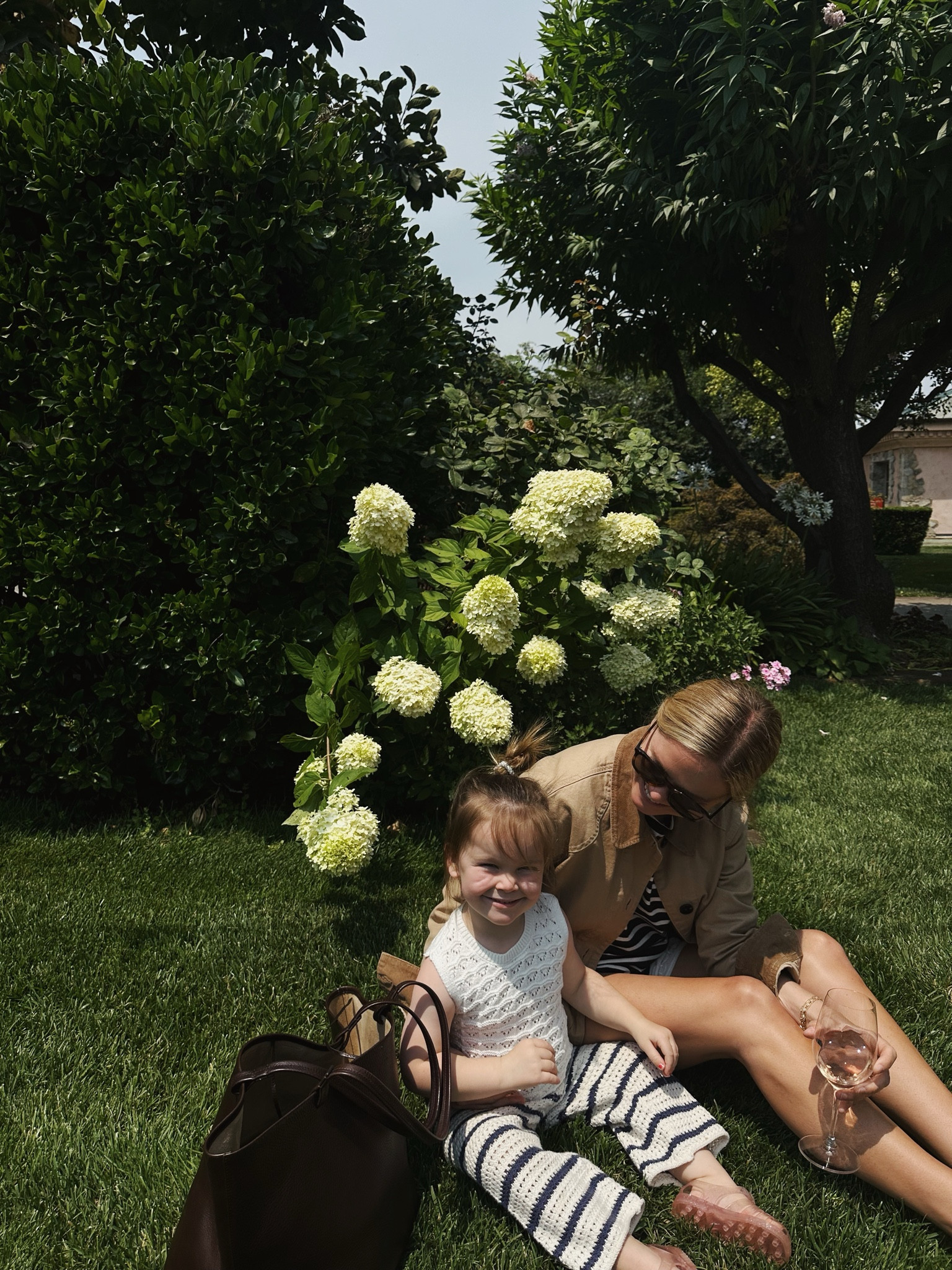 Yountville afternoon - so happy for a cooler day! Outfit linked - Grace is almost always in Zara Baby! The best. Go in person they always have crazy markdowns...