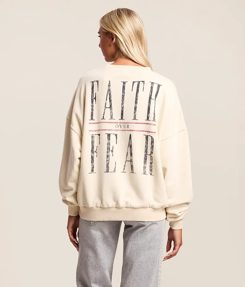 Faith Over Fear Pullover | Buckle