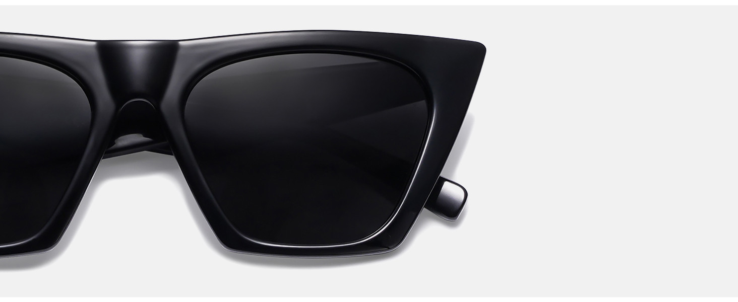 SOJOS Oversized Square Cateye Polarized Sunglasses for Women Men Big Trendy Sunnies SJ2115 | Amazon (US)