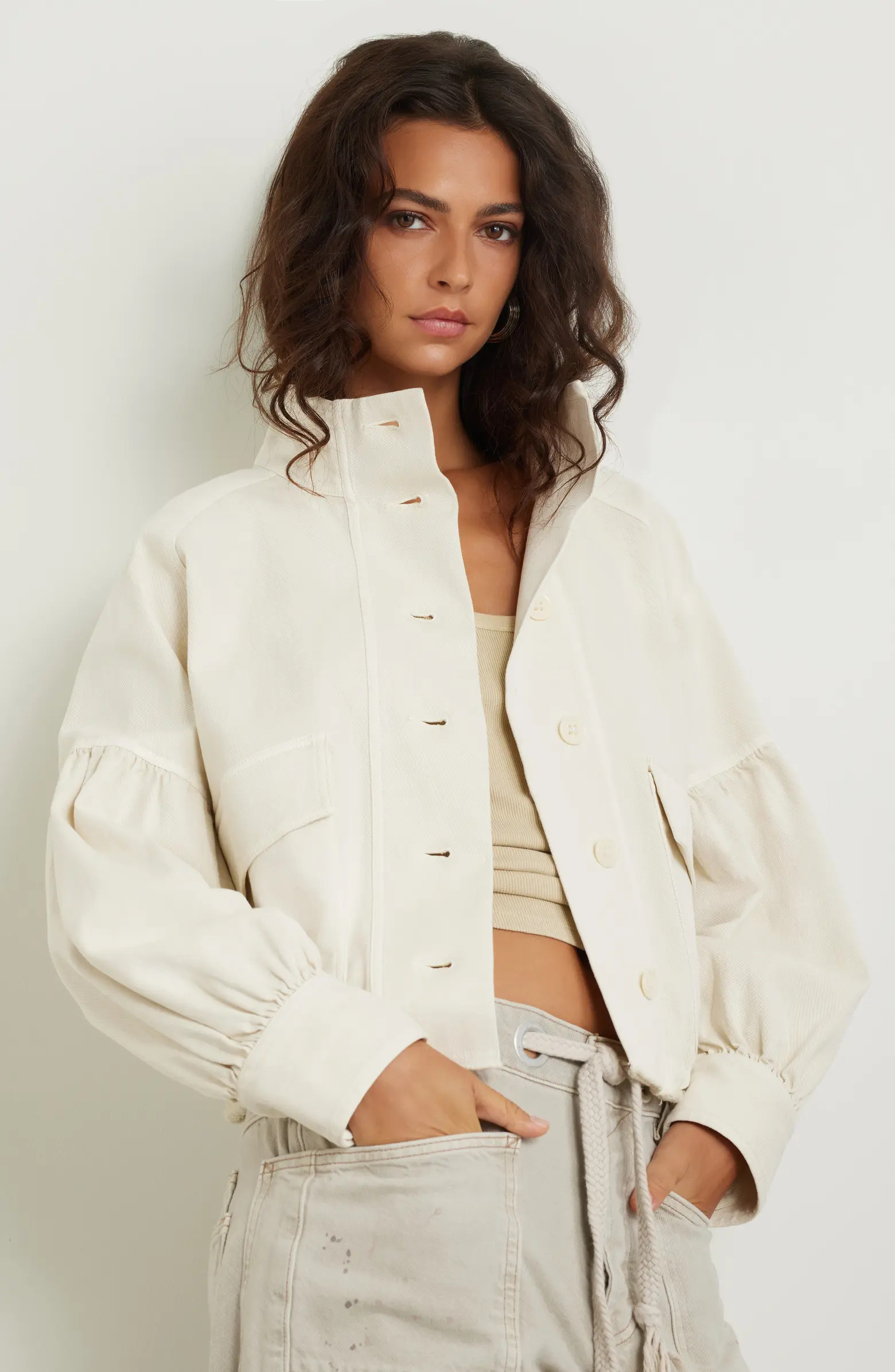 Blouson Twill Utility Jacket | Nordstrom