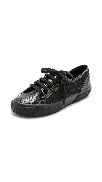 Rodarte x Superga Tweed Croc Sneakers | Shopbop