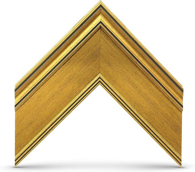 Deco TV Frames - Antique Gold Smart Frame Compatible Only with Samsung The Frame TV (3" Color Chi... | Amazon (US)