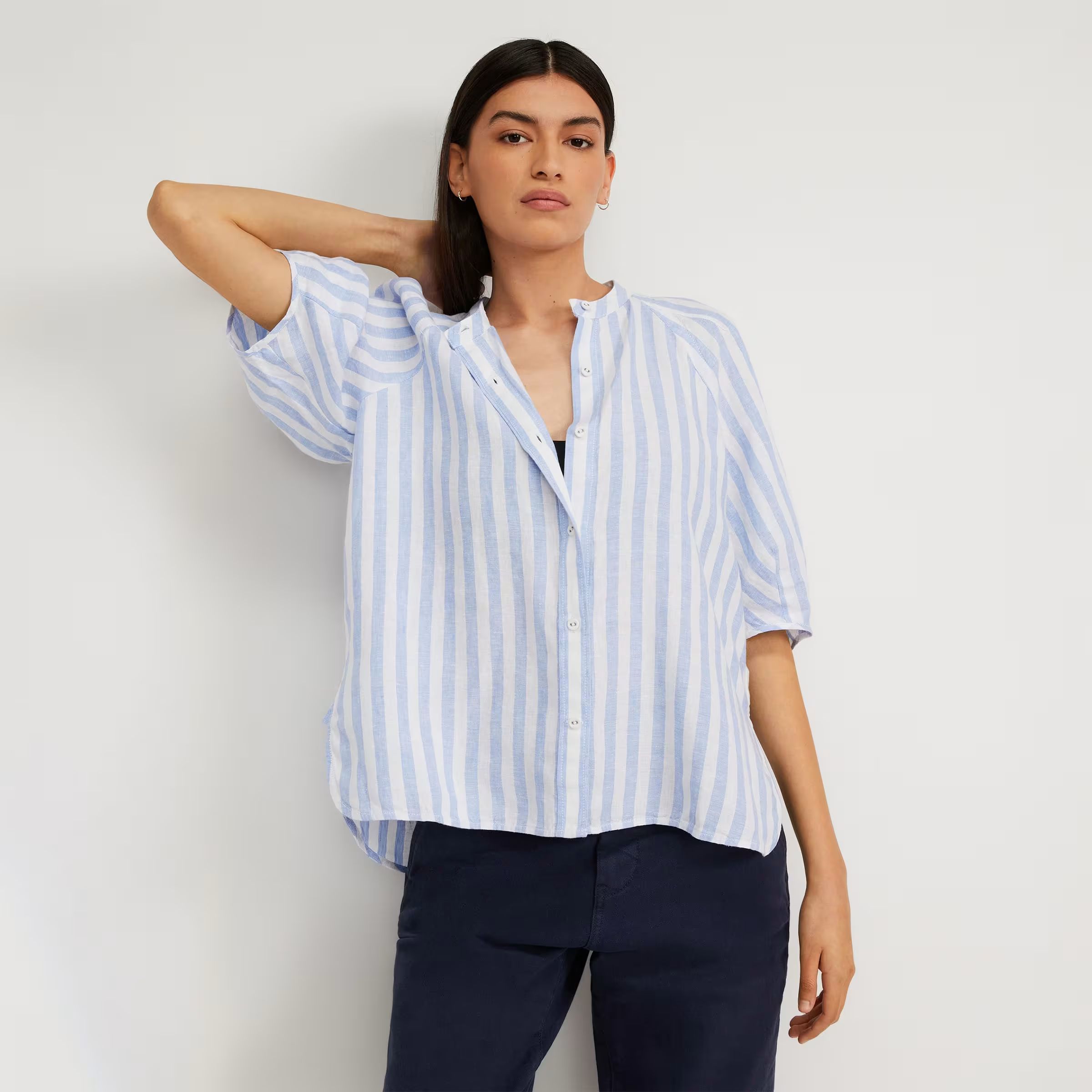 The Linen Puff Sleeve Shirt | Everlane