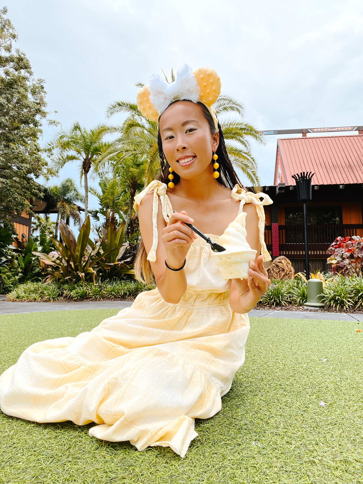 Dole Whip Inspired Outfit 🍍 

Earrings: Forever 21
Maxi dress: Walmart
Mouse ears: MagicalManiaEars 

#LTKunder100 #LTKU #LTKSeasonal