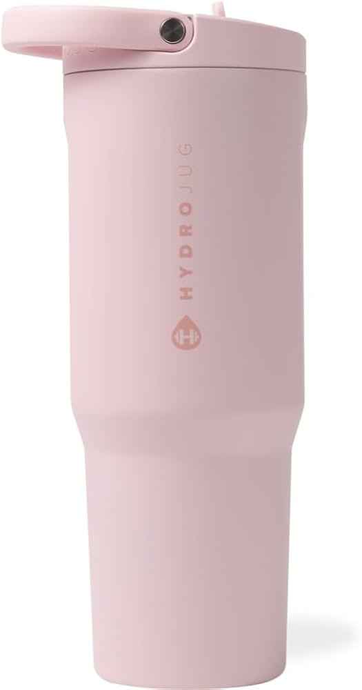 HydroJug Sport - Stainless Steel Tumbler with Straw, Vacuum Insulated, 40oz Leakproof Water Bottl... | Amazon (US)