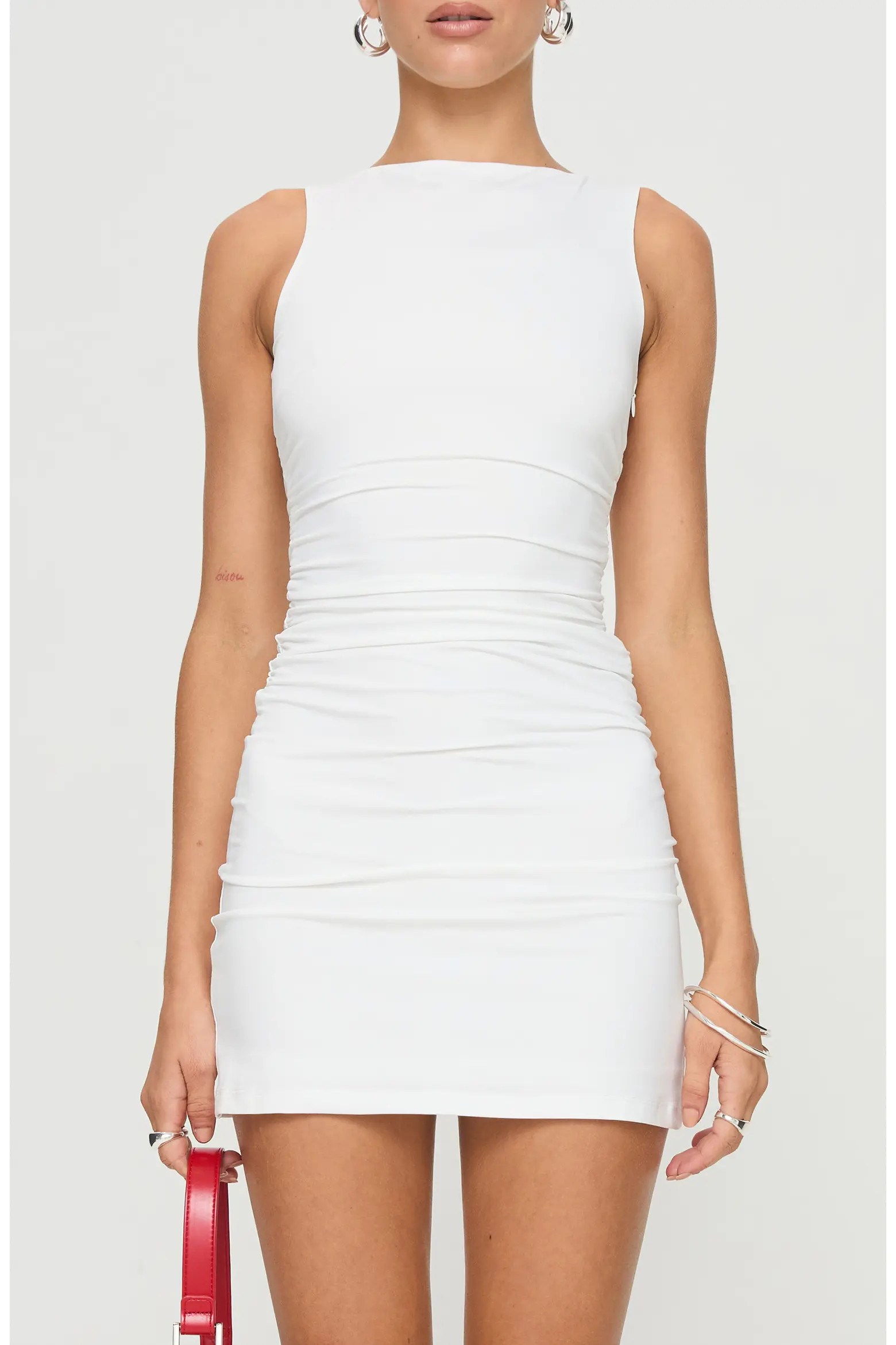 Eklund Ruched Jersey Minidress (Women) | Nordstrom | Nordstrom