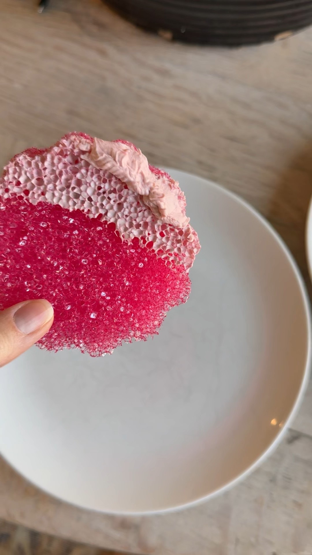 Use this paste to remove scratches from your plates and make them look brand new again! 🍽️ 

cleaning hack, the pink stuff, miracle cleaning paste, scratch cleaner



#LTKHome