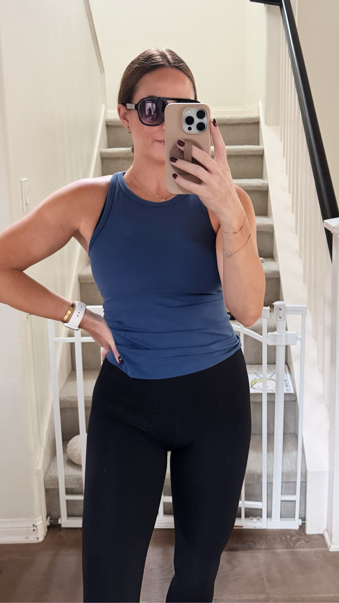 New workout tank! This is one of my top rated workout tanks- I sized up to a 6. Super soft material! 

#LTKFindsUnder100 #LTKOver40 #LTKActive