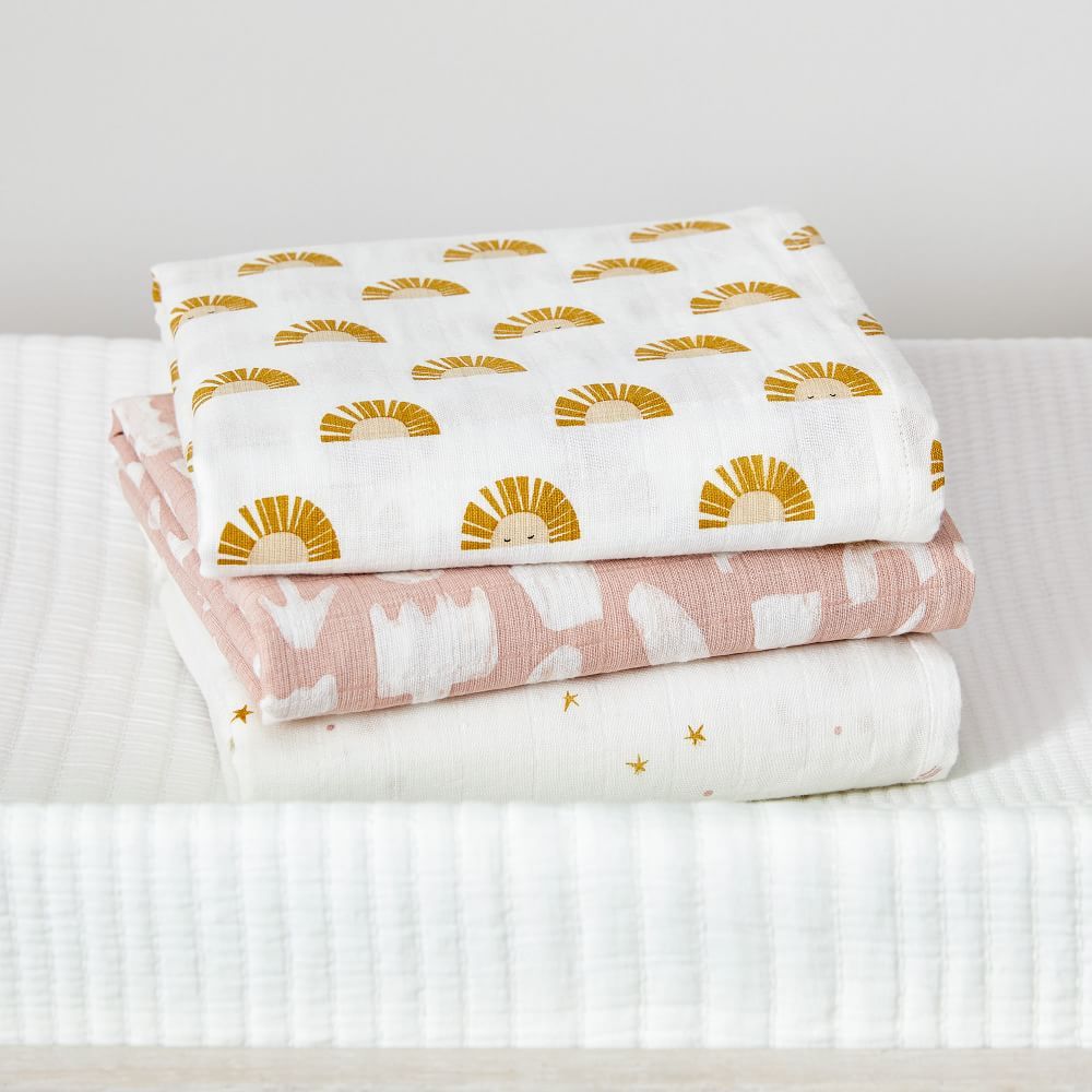 Sarah Sherman Samuel Desert Swaddle Set | West Elm (US)