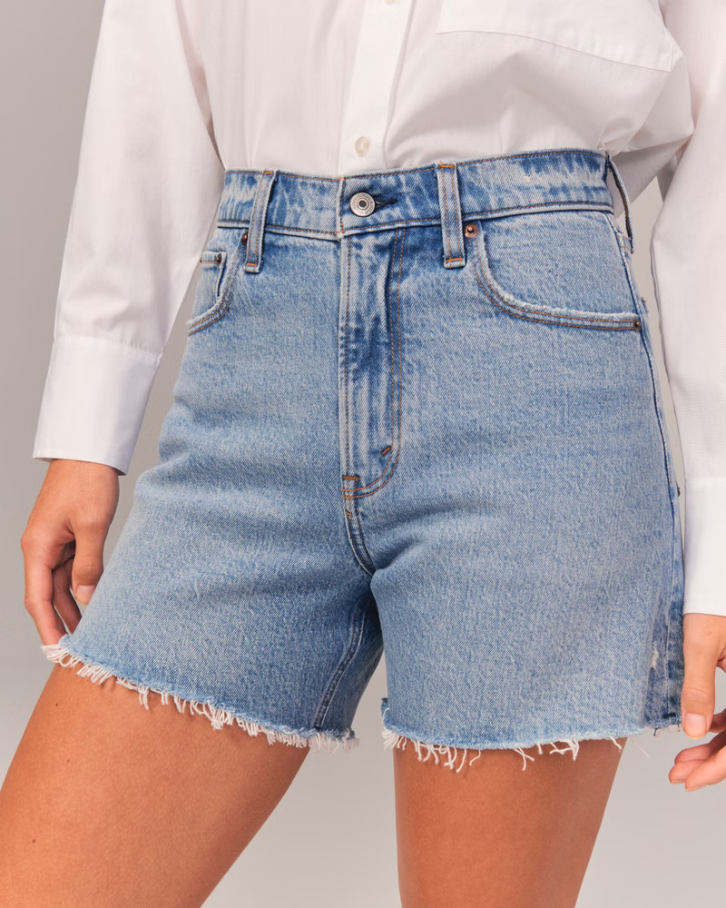 High Rise Dad Short | Abercrombie & Fitch (US)
