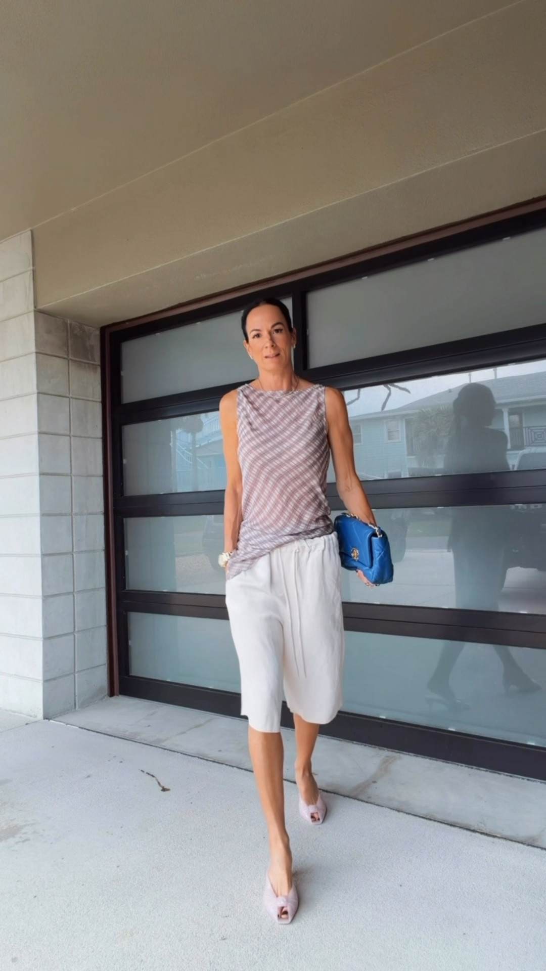 Sushi with a side of Chanel. 🍣💙

Satin Bermudas, Chloé jellies, and the cutest asymmetric hem top… because “just grabbing sushi” still deserves an outfit. A little pop of blue never hurt, either. 😉

Off to sushi we go! 🥢 Comment SUSHI for outfit links.

#DinnerOutfit #BermudaShorts #ChloeSandals #ChanelStyle #OutfitInspiration

#LTKootd #LTKgrwm #LTKdayinmylife