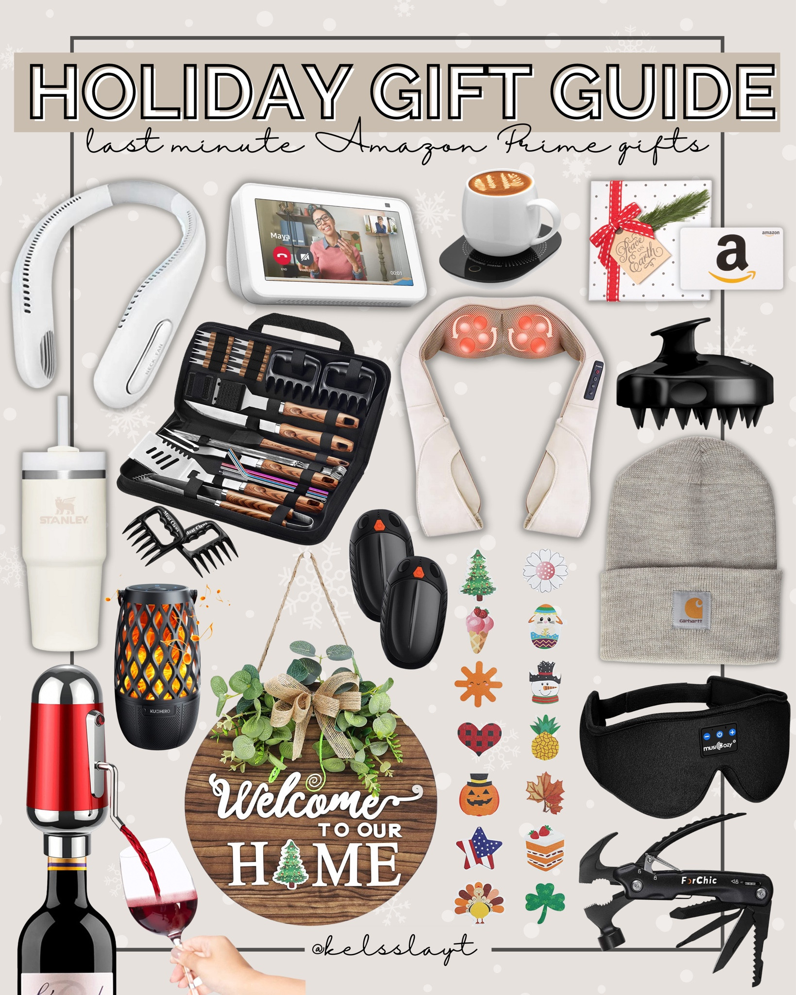 Gift guide Amazon prime gifts, Amazon prime Christmas gifts, last minute Christmas gifts, gifts for her, gifts for him 

#LTKunder50 #LTKsalealert #LTKGiftGuide