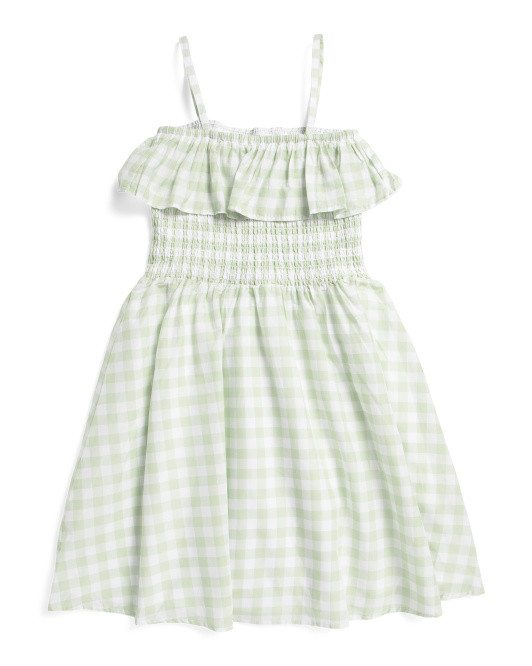 Big Girls Gingham Dress | TJ Maxx