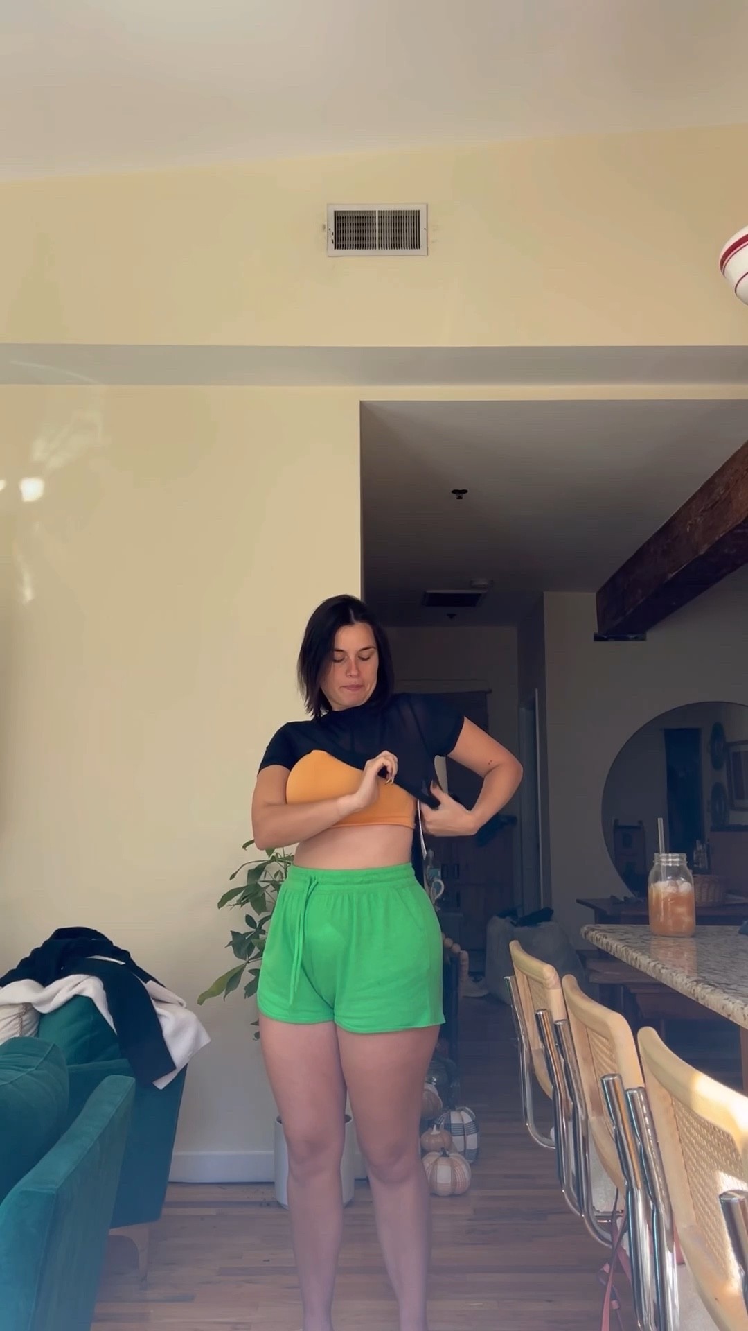 black mesh going out top

#LTKfit #LTKstyletip #LTKunder100