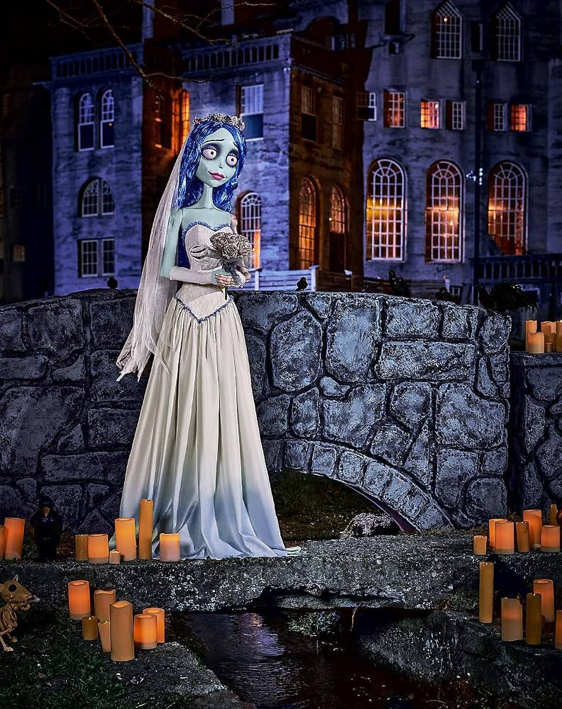 Spirit Halloween 5 Ft 10 in Emily Animatronic - Corpse Bride, Multicolor | Amazon (US)