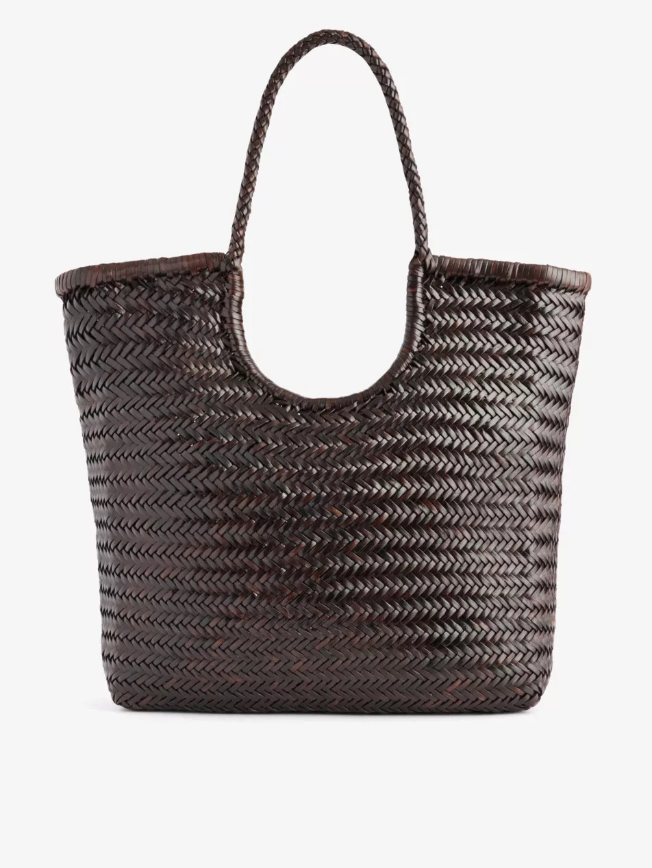 Triple Jump leather top handle bag | Selfridges