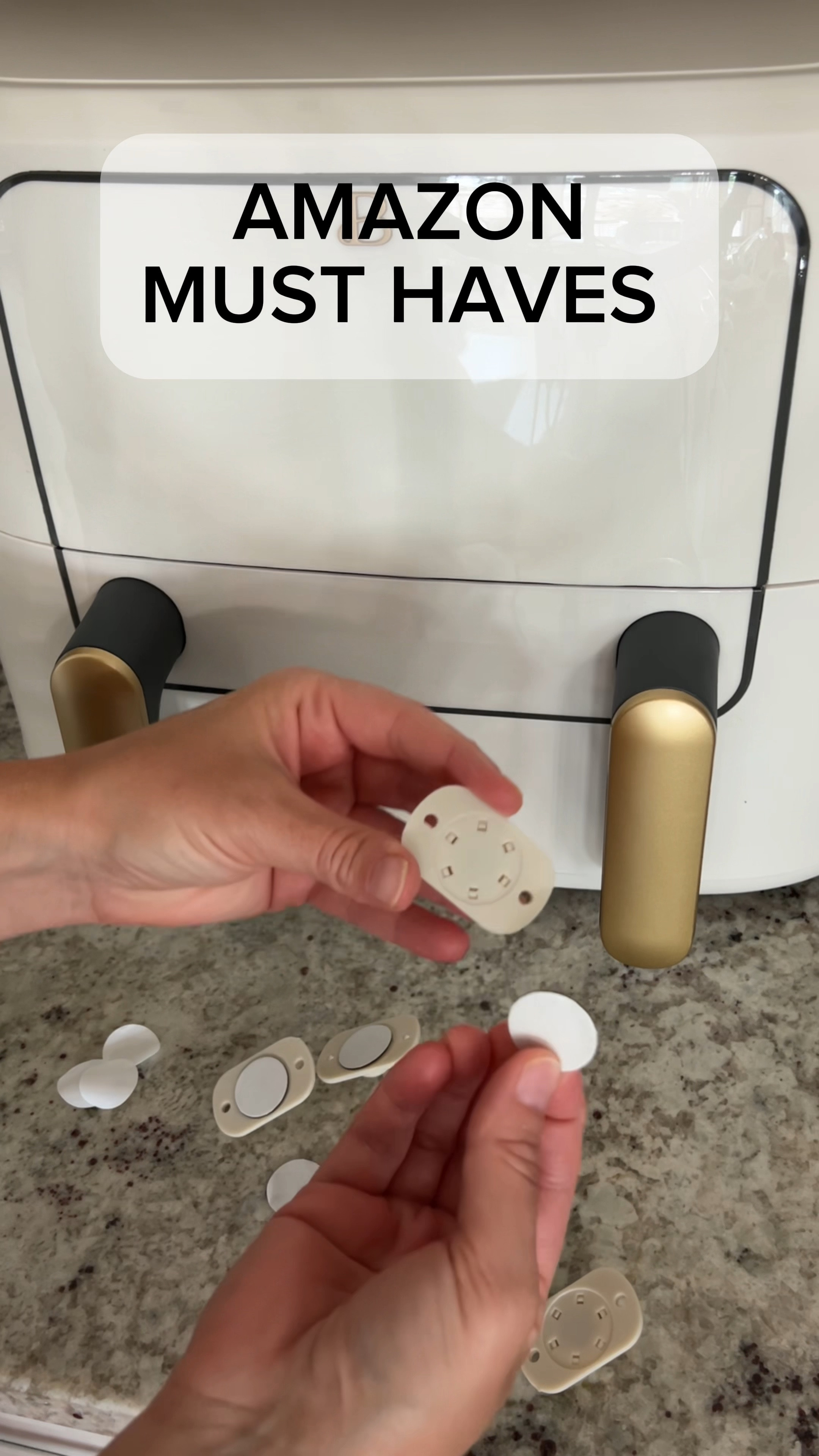 Air fryer, mini wheels, cord organizer 

#LTKVideo #LTKMostLoved #LTKhome