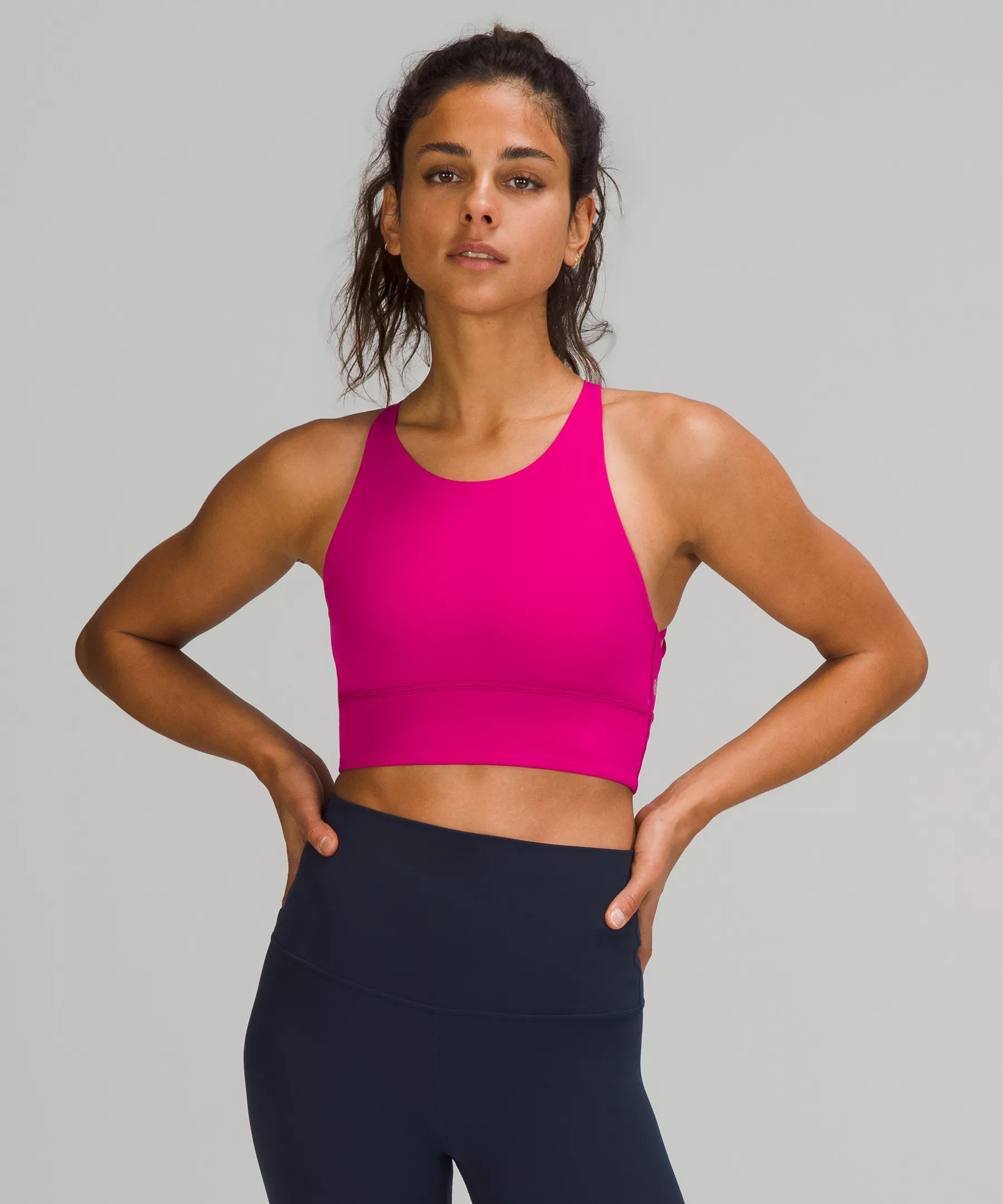 Free to Be High-Neck Longline Bra - Wild Light Support, A/B Cup | Lululemon (US)
