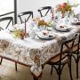 Autumn Plymouth Turkey Tablecloth | Williams-Sonoma