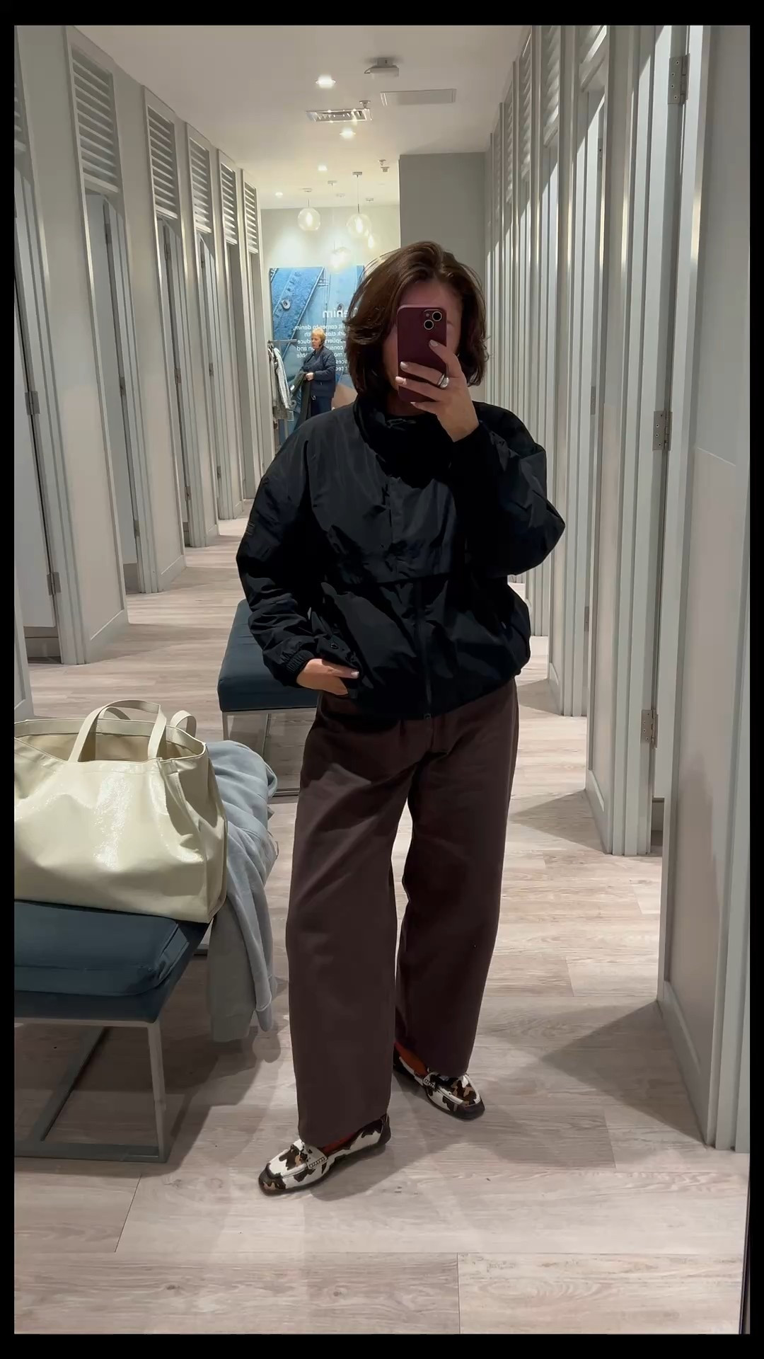 Sized down to a small 

Barrel leg jeans, chocolate brown, winter denim 

#LTKstyletip #LTKuk #LTKwinter