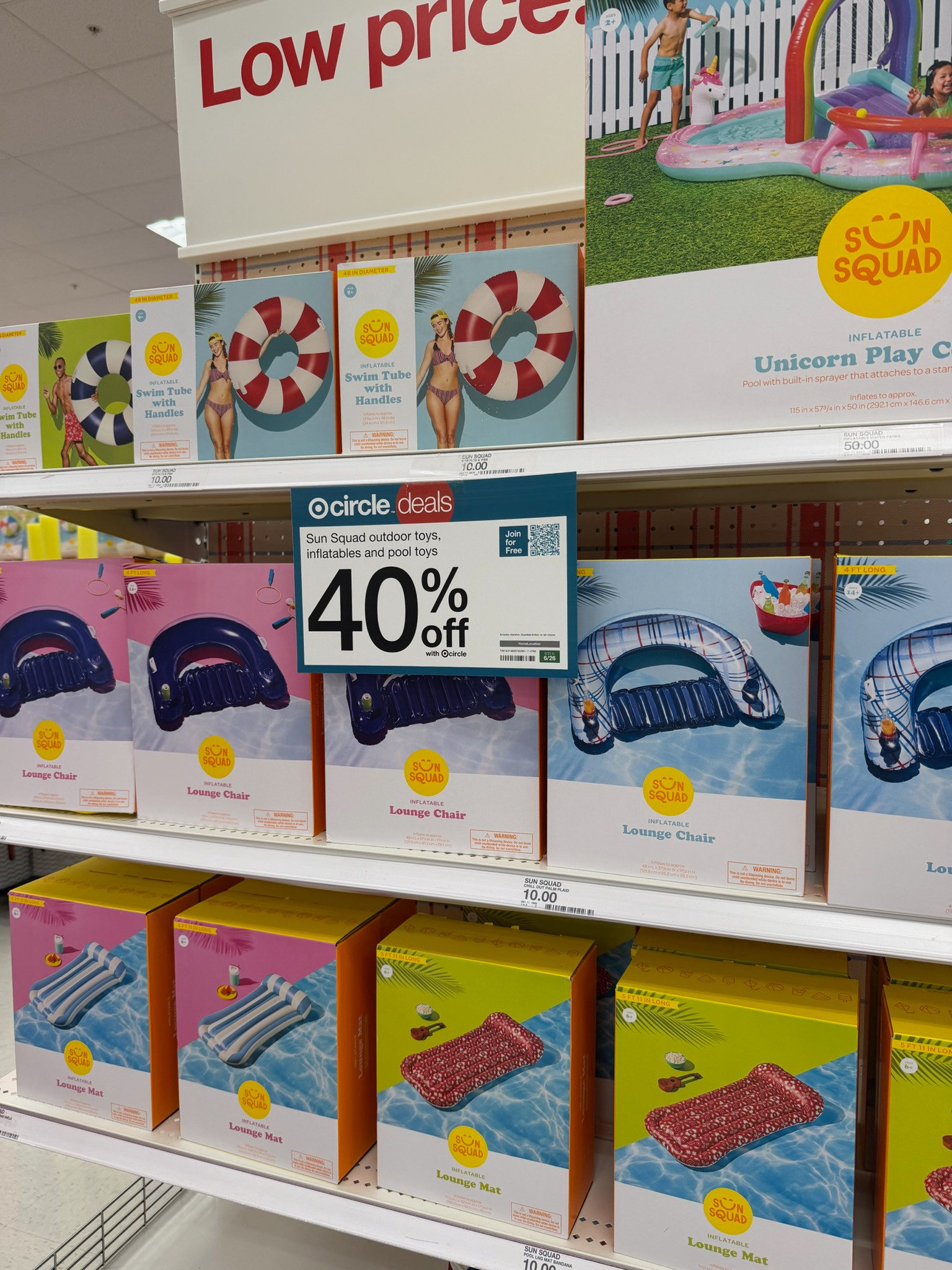 40% off Sun Squad pool toys, inflatables, and outdoor fun ☀️🏖️ The inflatables alone are tempting me, and 40% off makes it even better.

wedding guest dress summer, summer outfits, summer dresses, country concert outfits, date night outfits, concert outfits, travel outfits, vacation outfits beach, business casual workwear, Target Finds, Circle Deal Days,
 

 #LTKSeasonal #LTKSwim #LTKKids
