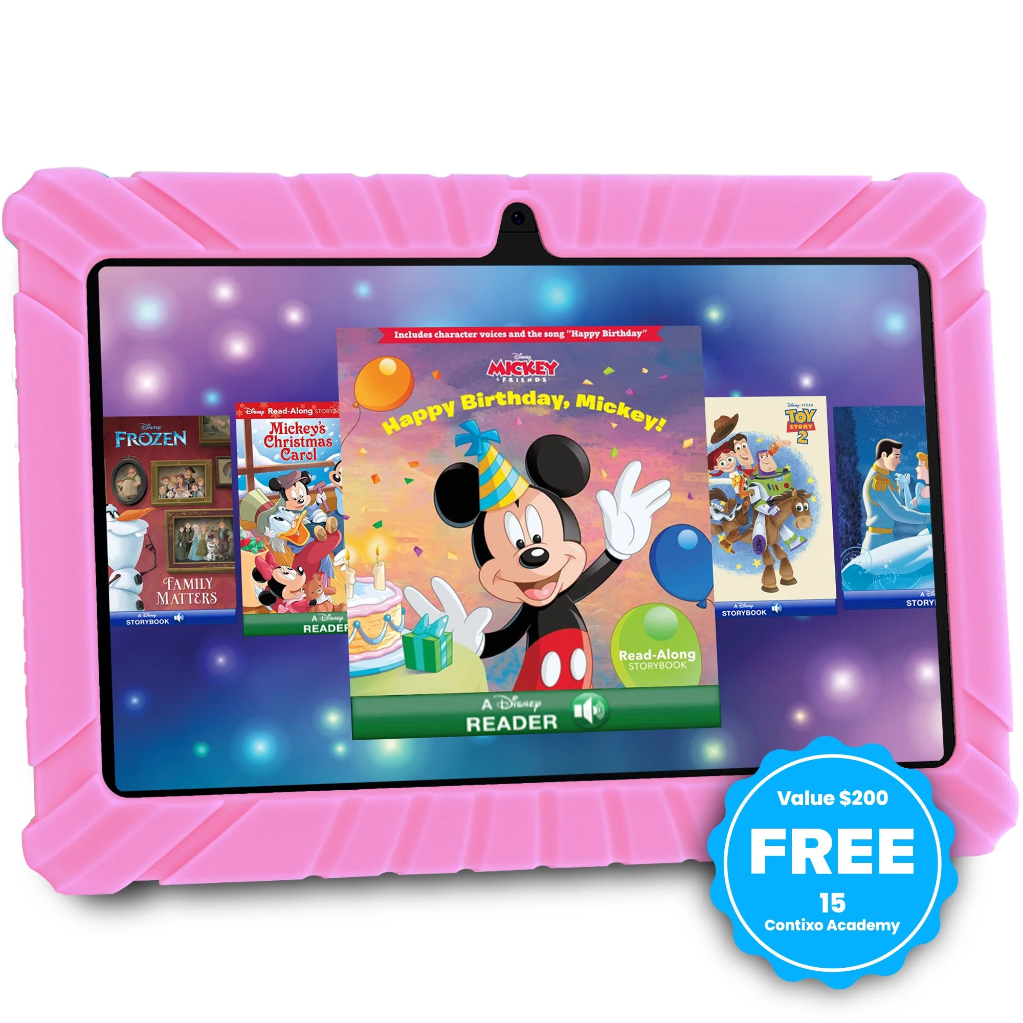 Contixo 7" Kids Tablet, 2024 Model, STEM Learning, Educational Tablet for Ages 3-12, Contixo Acad... | Walmart (US)