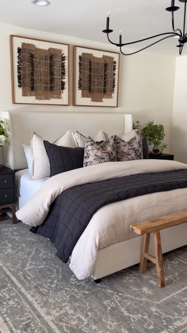 This bedroom is one of my favorite looks because it’s simple, layered, and timeless.