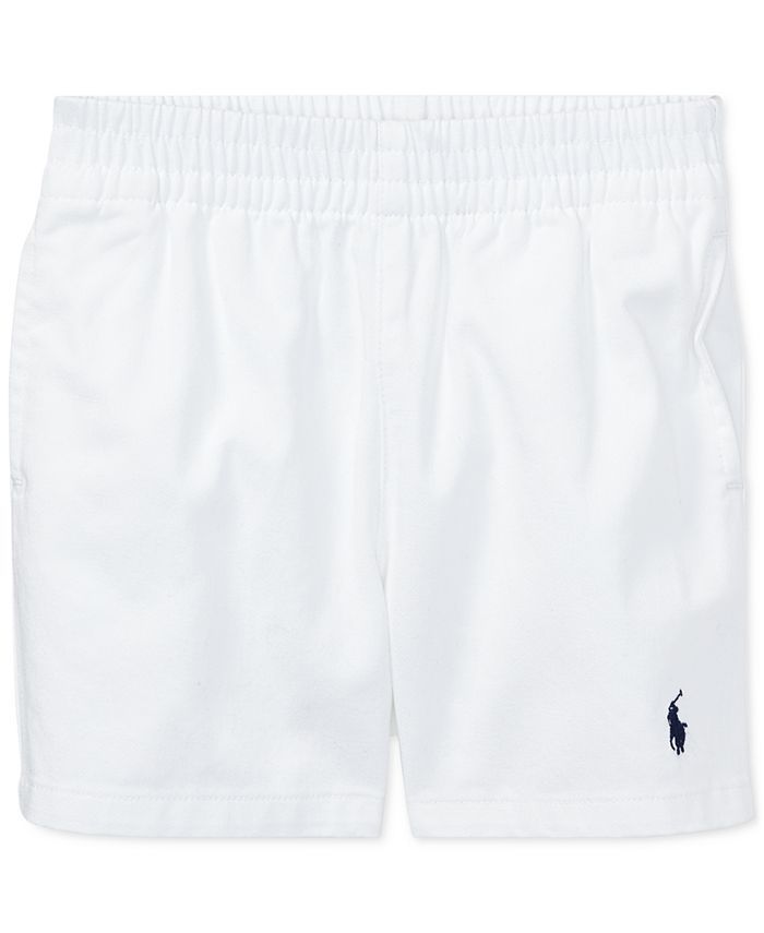 Polo Ralph Lauren Baby Boys Classic Twill Shorts  & Reviews - Shorts - Kids - Macy's | Macys (US)