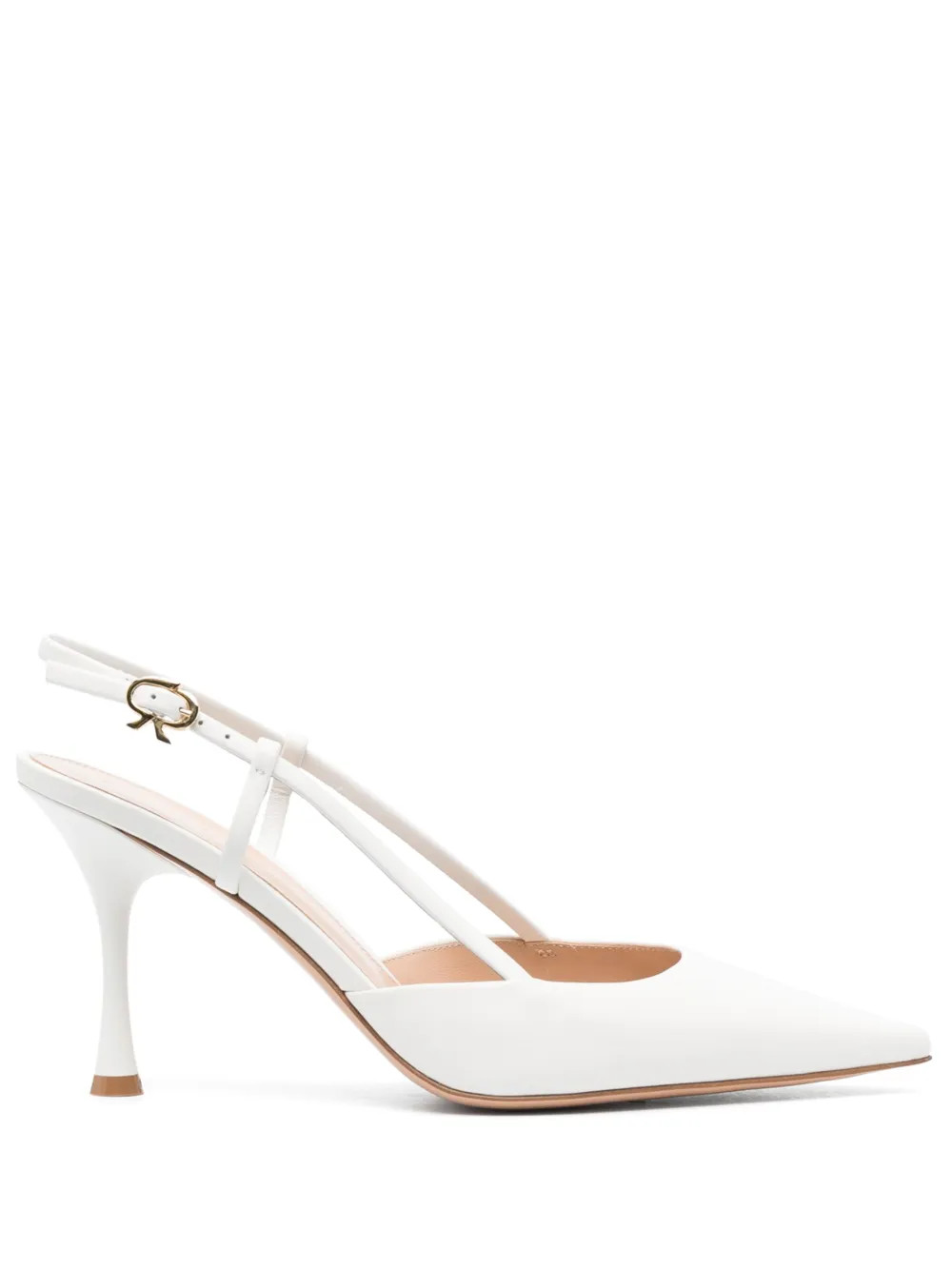 Gianvito Rossi Ascent 85mm Slingback Pumps - Farfetch | Farfetch Global