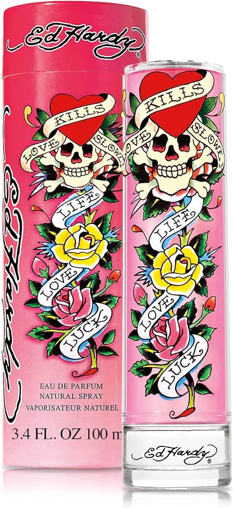 Ed Hardy Women's Perfume Fragrance by Christian Audigier, Eau De Parfum, 3.4 Fl Oz | Amazon (US)