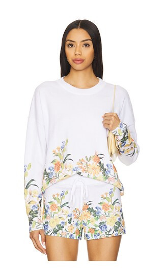 Callie Sweater in Buttercream Bloom | Revolve Clothing (Global)