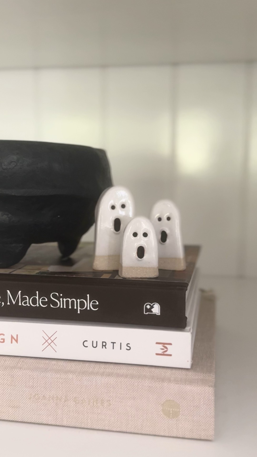 Handmade ceramic ghosts 

#LTKHome #LTKSeasonal