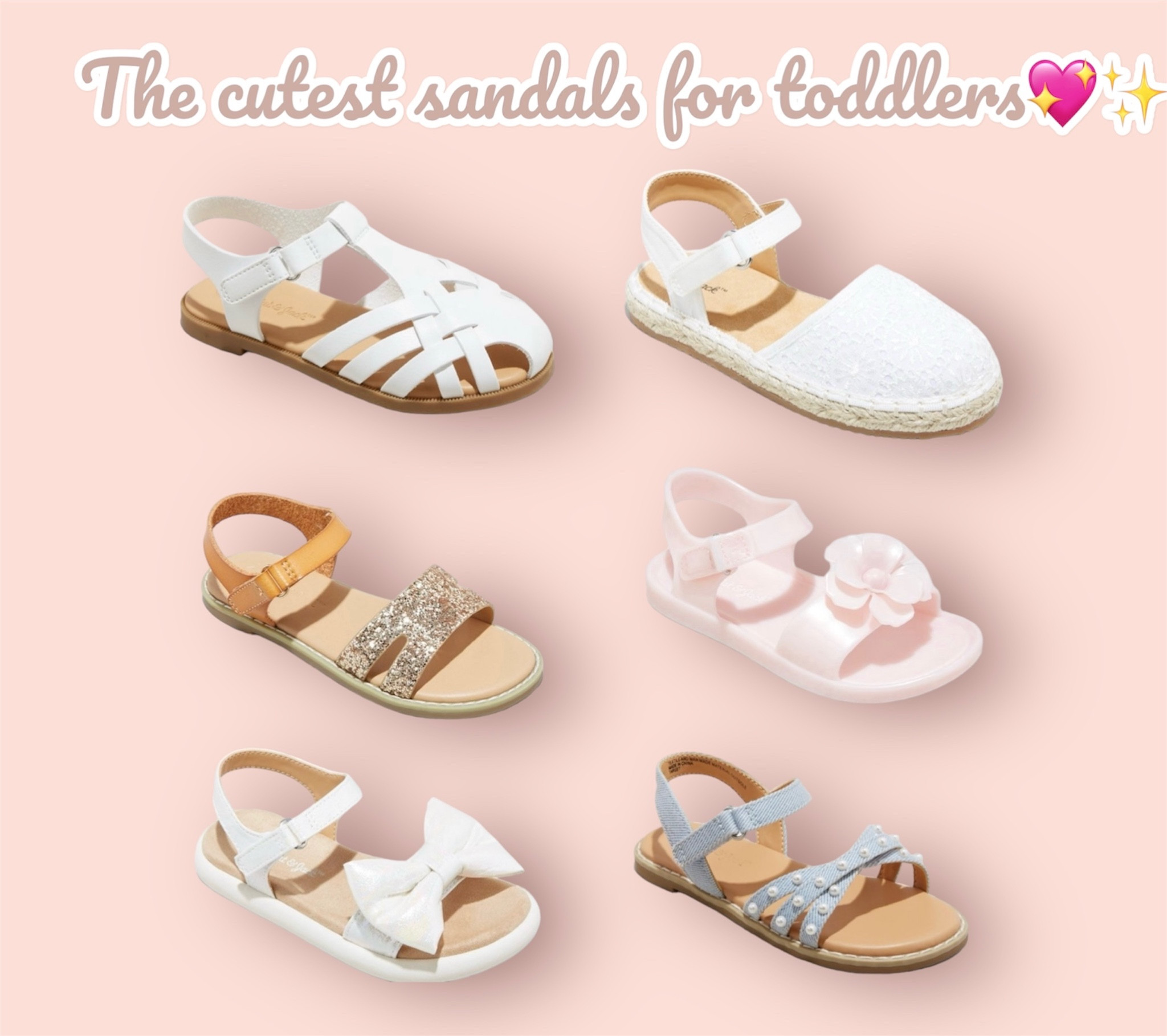 The cutest sandals for toddler girls💖✨

#LTKkids #LTKfamily #LTKfindsunder50