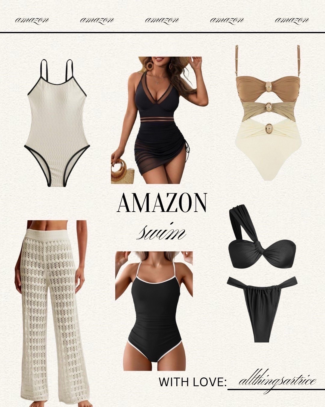 Amazon swimwear for women.


#Amazon #swim #swimwear #swimsuit #twopiece #bikini #spring #summer #springbreak #summerbreak #vacation #coverup #dailyfinds #allthingsartrice 

#liketkit #LTKFindsUnder100
#LTKStyleTip 
#LTKSeasonal #LTKSwim #LTKMidsize #LTKSaleAlert

#LTKPetite #LTKgrwm #LTKMidsize