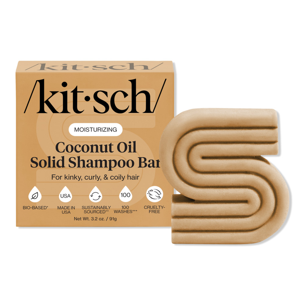 Kitsch Coconut Oil Deep-Moisturizing Solid Shampoo Bar | Ulta