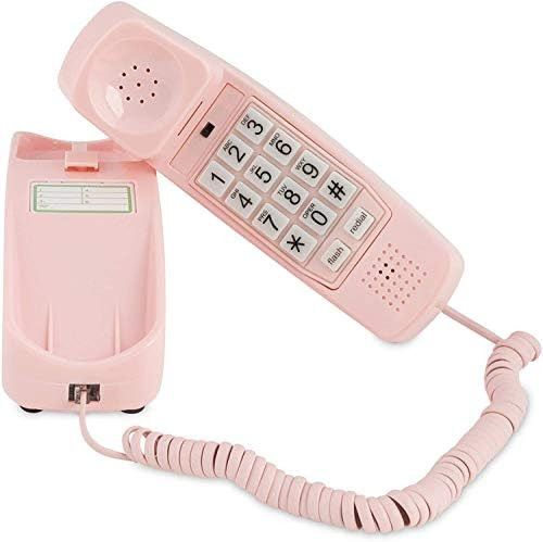 Corded Phone - Phones for Seniors - Phone for Hearing impaired - Ladies Pink - Retro Novelty Tele... | Amazon (US)