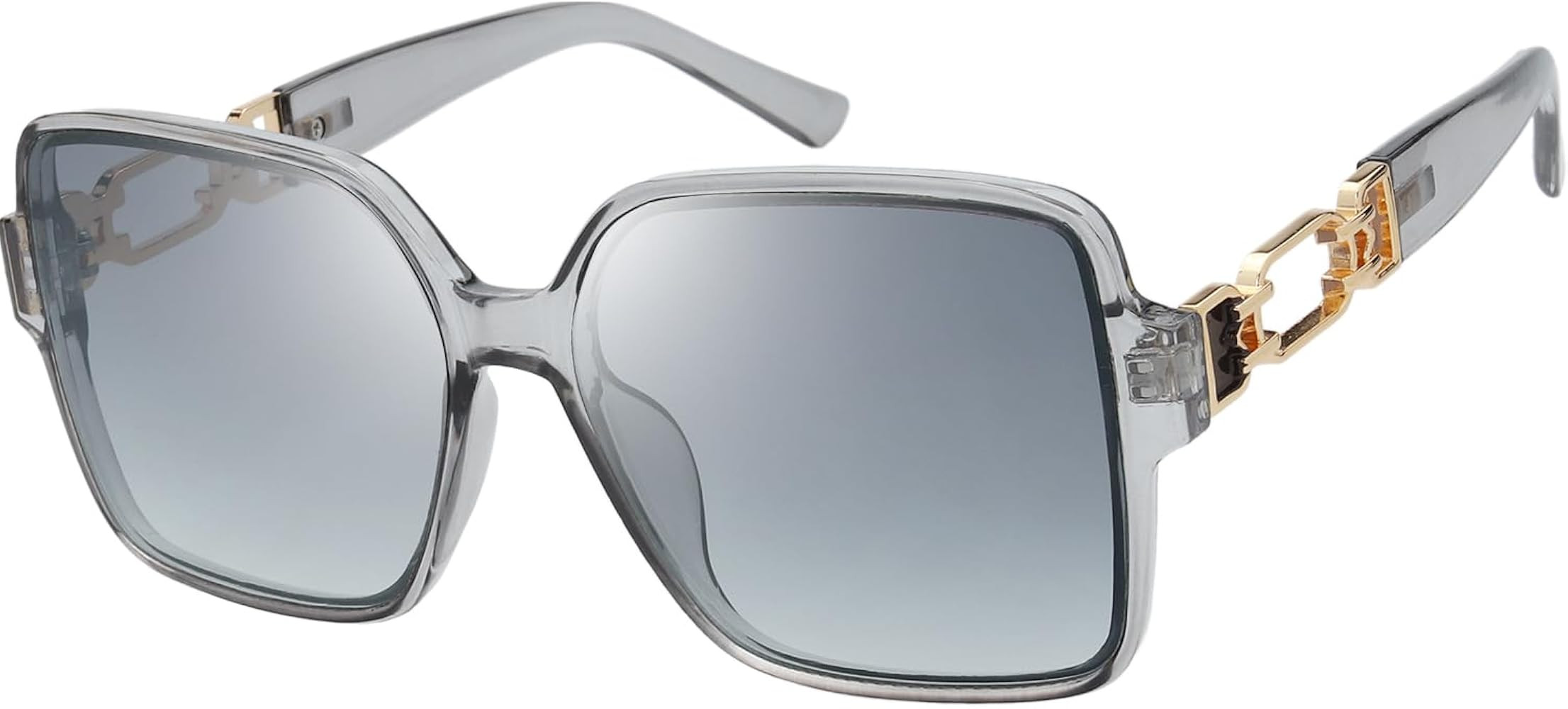 The Fresh Women's Oversized Square Hybrid Butterfly Fashion Sunglasses - Exquisite Packaging | Amazon (US)