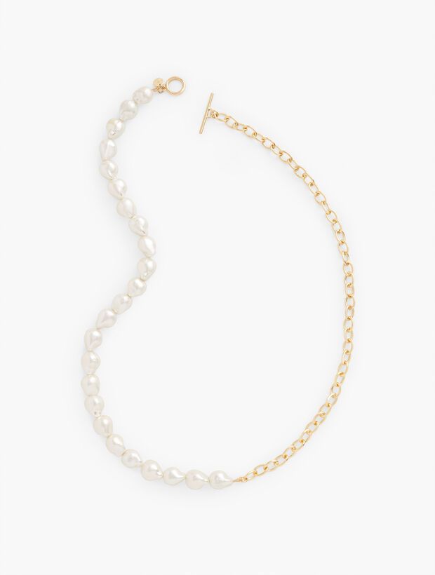 Pearl Link Necklace | Talbots