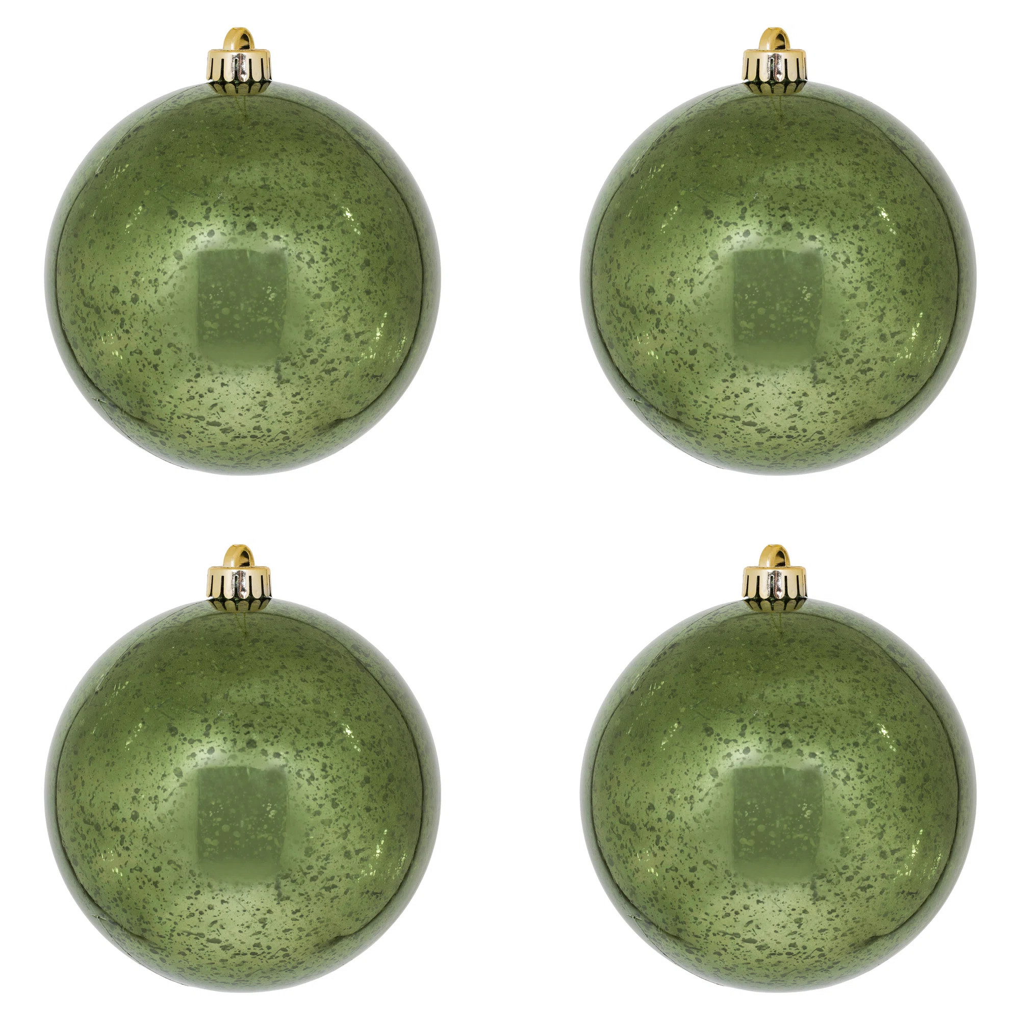 Shiny Mercury Ball Ornament (Set of 4) | Wayfair North America