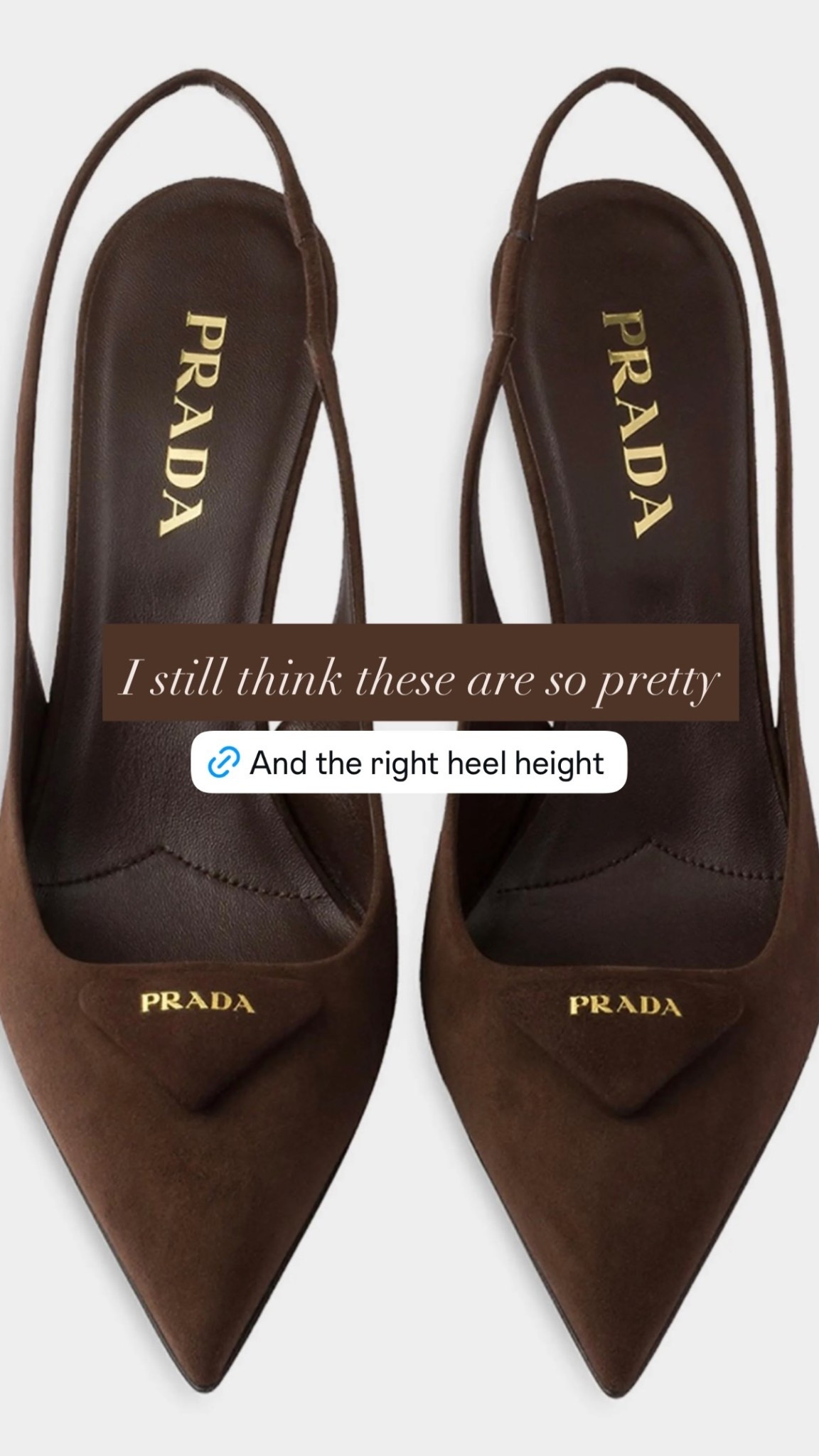 Obsessing over these classic slingback pumps by Prada. 

#classicstyle
#brownpumps
#summerpumps
#summerstyle
#designerheels

#LTKootd #LTKselfcare #LTKWorkwear