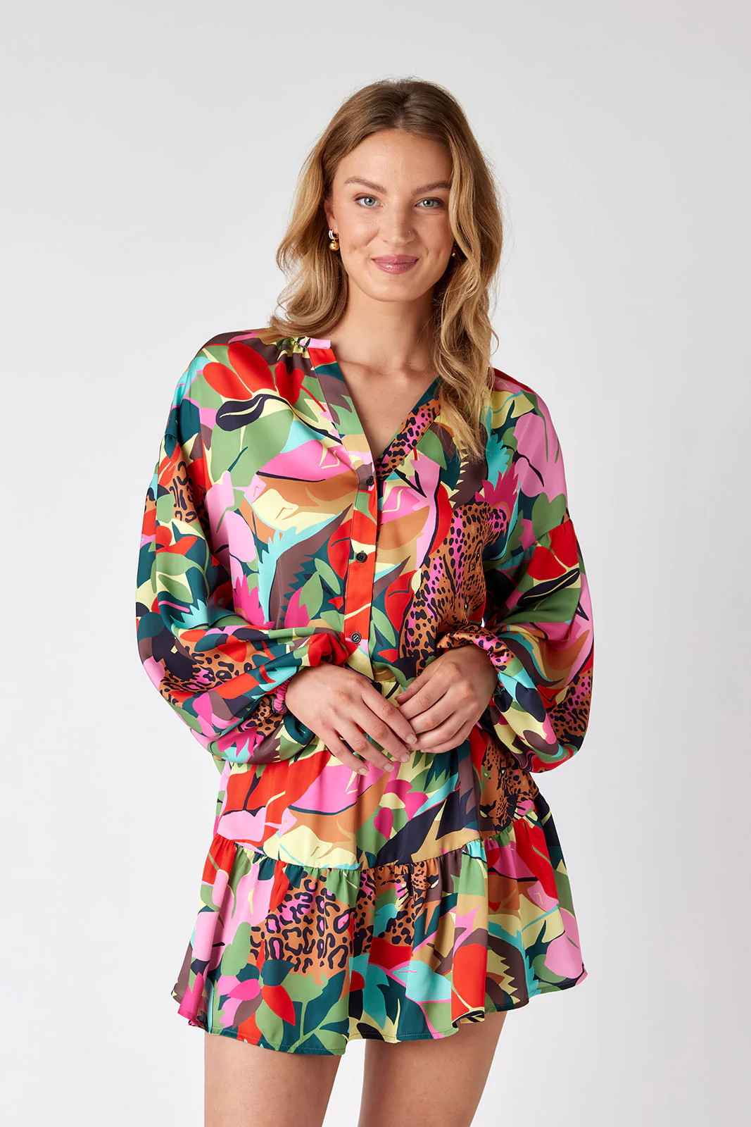 Berkeley Top in Jungle Cat | CROSBY by Mollie Burch | CROSBY by Mollie Burch