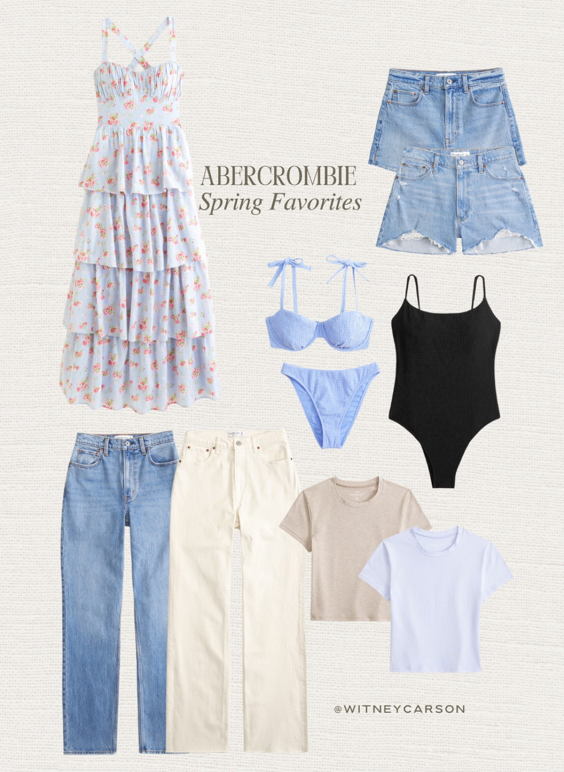 My Abercrombie spring favorites! 

swim l swimsuit l floral dress