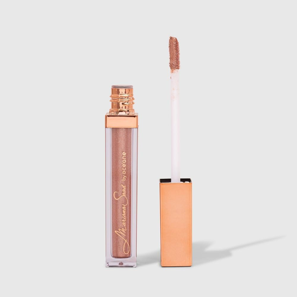 Sombra Líquida Pêssego Mariana Saad - Shine & Glow Liquid Eyeshadow Soft Peach 4,2g | Amazon (BR)