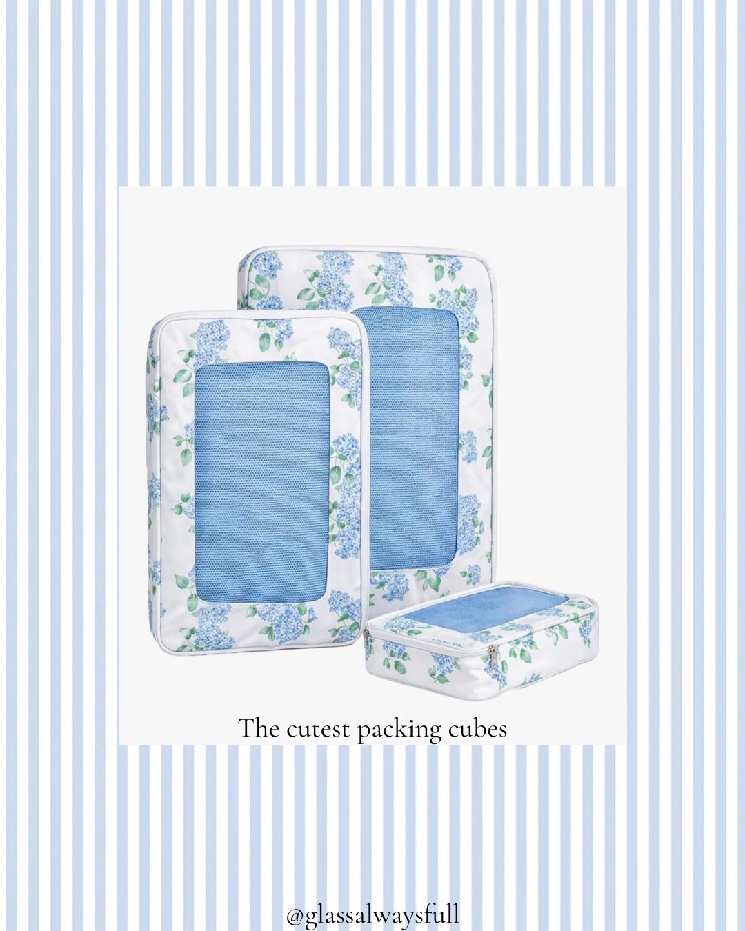 The cutedt packing cubes I ever did see! These would make a super cute gift. Mother’s Day gift, gift for her, southern gift, coastal grandma, southern home. Glassalwaysfull 

#LTKOver40 #LTKSeasonal #LTKTravel